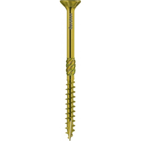 Vis Paneltwistec tête conique jaune TX 50 10,0 x 260 mm (Par 50)