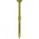Vis Paneltwistec tête conique jaune TX 50 10,0 x 380 mm (Par 50)