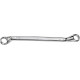 Clé polygonale double coudée, DIN 838, poli, Cote s/plats : 21 x 23 mm, Long. 314 mm