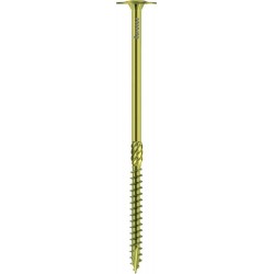 Vis Paneltwistec tête bombée, acier galvanisé jaune TX 40 8,0 x 160 mm (Par 50)