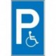 Panneau place de parking (Polystyrol)