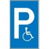 Panneau place de parking (Polystyrol)