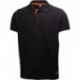 T shirt polo Oxford,  Taille  2XL, noir