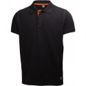 T shirt polo Oxford,  Taille  2XL, noir