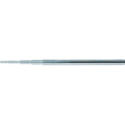 Broche réglable pour clé à pipe, poli, Modèle : 5 seuils, Long. 280 mm, Ø 5 6 8 10 12 mm