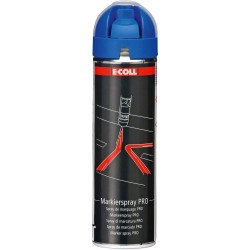 Spray de marquage bleu 500ml E-COLL (Par 12)