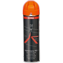 Spray de marquage orange 500ml E-COLL (Par 12)