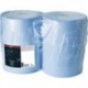 Bobine papier bleu, 2 pli ,1000 feuilles 38x36cm E-COLL(Par 2)