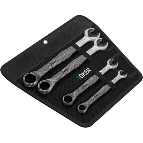 Jeu de clés mixtes à cliquet JOKER, Quantité : 11 pièces, Contenu 8 10 11 12 13 14 15 16 17 18 19 mm
