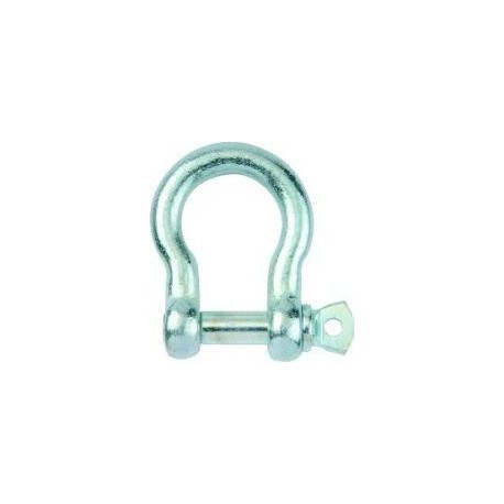 Manilles, droites, zingué 12,0mm-1/2" (Par 25)