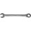 Clé mixte à cliquet, tête à cliquet droite, Cote s/plats : 19 mm, Long. 250 mm