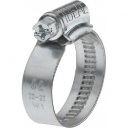 Collier serrage à vis IDEAL W1 12mm, DIN3017, 140-160mm