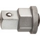 Adaptateur pour douilles 6pans mâle 13mm 4pans mâle 3/8" GEDORE 1 PCS