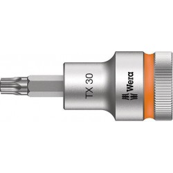 Douilles 1/2"T30x 60mm fonction maintien  Wera