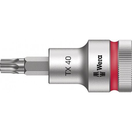 Douilles 1/2"T40x 60mm fonction maintien  Wera