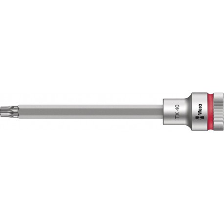 Douilles 1/2"T40x140mm fonction maintien  Wera