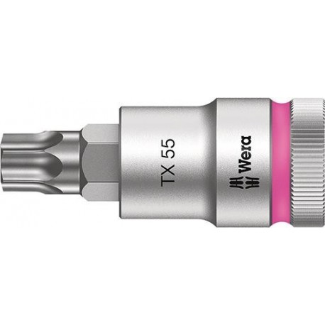 Douilles 1/2"T55x 60mm fonction maintien  Wera