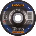 Disque de coupe KSM 125 x 7,0mm Acier Rhodius