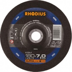 Disque de coupe KSM 180 x 7,0mm Acier Rhodius