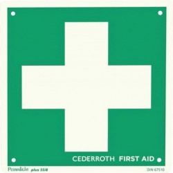 Panneau de sécurité  premiers secours