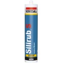 Mastic sanitaire Silirub S  310ml marron SOUDAL(Par 15)