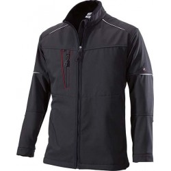 Veste Softshell 1868 572,  Taille  M, noir