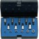 Coffret d'embouts pour tournevis 1/4'' pour vis à empreinte TORX®, 15 pièces