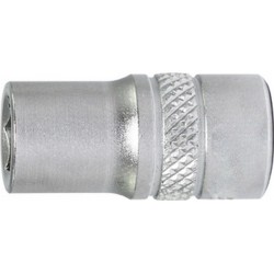 Douille 1/4'', métrique, Cote s/plats : 5,5 mm, Long. 25 mm