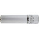 Douille 1/4'', métrique, modèle long, Cote s/plats : 13 mm, Long. 50 mm