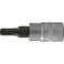 Embout de vissage 1/4'' pour vis à 6 pans femelle, Cote s/plats : 5 mm, Long. 30 mm