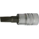 Embout de vissage 1/4'' pour vis à fente, Larg. : de la lame : 4,0 mm, Épais. : de la lame 0,7 mm, Long. 30 mm