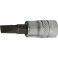 Embout de vissage 1/4'' pour vis à fente, Larg. : de la lame : 5,5 mm, Épais. : de la lame 1,0 mm, Long. 30 mm