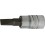 Embout de vissage 1/4'' pour vis à fente, Larg. : de la lame : 8,0 mm, Épais. : de la lame 1,2 mm, Long. 30 mm