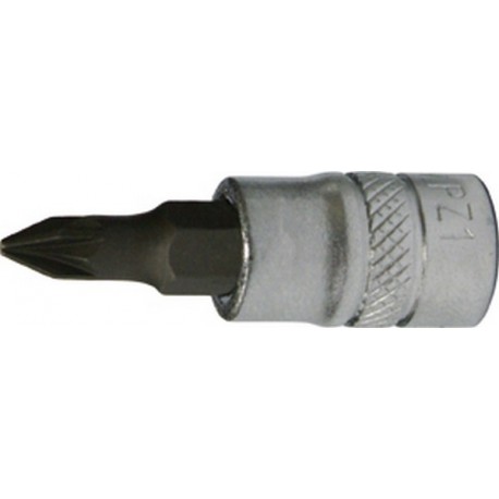 Embout de vissage 1/4'' pour vis cruciforme PZ, Dimensions : PZ 1, Long. 30 mm