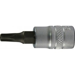 Embout pour tournevis 1/4'' pour vis femelle TORX®, Dimensions : T 27, Long. 36 mm, Pour vis M4,5-M6