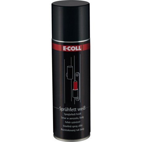 Graisse de pulvérisation 300ml Blanc E-COLL EE (Par 6)