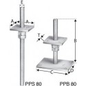 Pieds de poteaux PPB80G (Par 10)