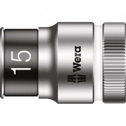 Douille 1/2" 15mm 6kt. fonction maintien  Wera