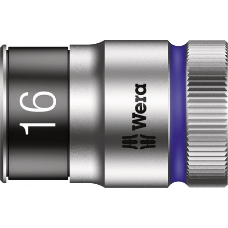 Douille 1/2" 16mm 6kt. fonction maintien  Wera