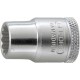 Douille 12 pans 3/8'', Cote s/plats : 16 mm, Long. 30 mm