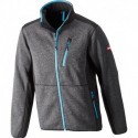 Veste,Softshell, Taille L,d-gris-turquoise,FORTIS