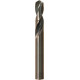 Foret automatique avec queue cylindrique, en acier à coupe rapide, type N, DIN 1897, profil rectifié, surface sans revêtement, Ø h8 : 1,50 mm