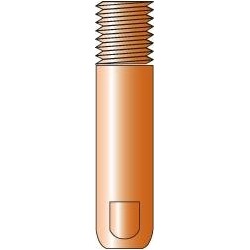 Buse M6 0,8 mm - 25mm E-Cu (Par 10)