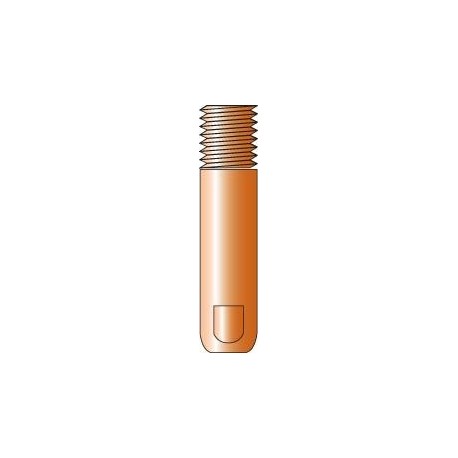 Buse M6 0,8 mm - 25mm E-Cu (Par 10)