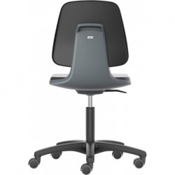 Chaises Labsit 2 anthracite Inte Taille mousse,avec roues