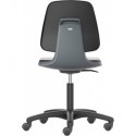 Chaises Labsit 2 anthracite Inte Taille mousse,avec roues