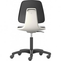 Chaises Labsit 2 Blanc Inte Taille mousse,avec roues