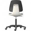 Chaises Labsit 2 Blanc Inte Taille mousse,avec roues