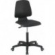 Chaises Labsit 2 Blanc Plastique-cuir,avec roues