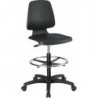 Chaises Labsit 4 Blanc Inte Taille mousse,avec roues